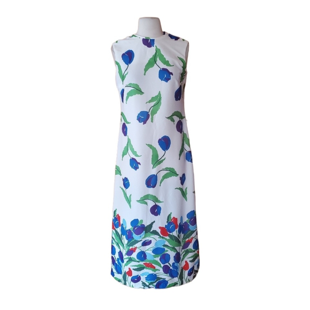 Vintage Floral Maxi Dress